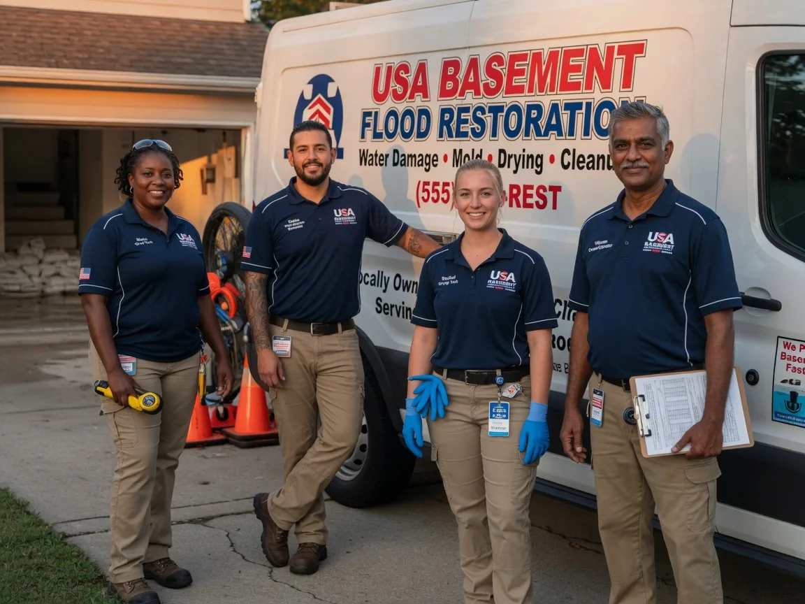 Basement Flood Cleanup company in Lagrange, ME